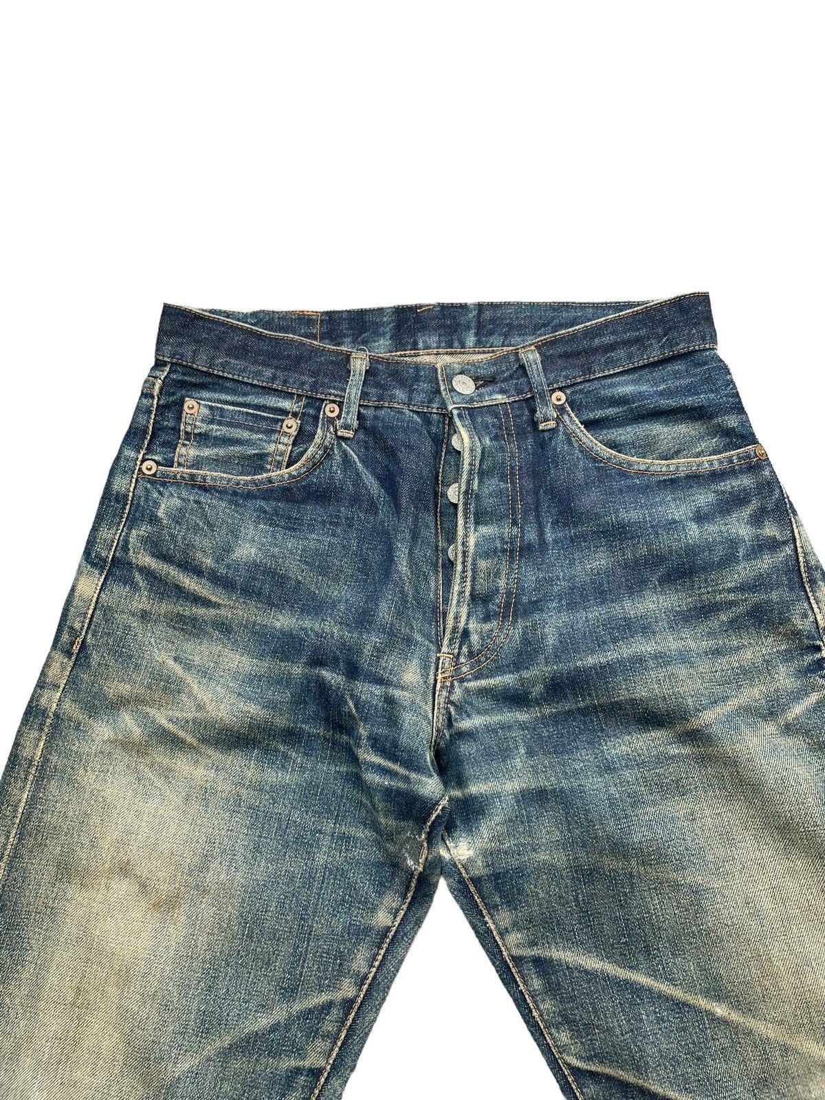 Octopus × Vintage Vintage Octopus Army Selvedge Distresed Denim Size US 30 / EU 46 - 5 Thumbnail