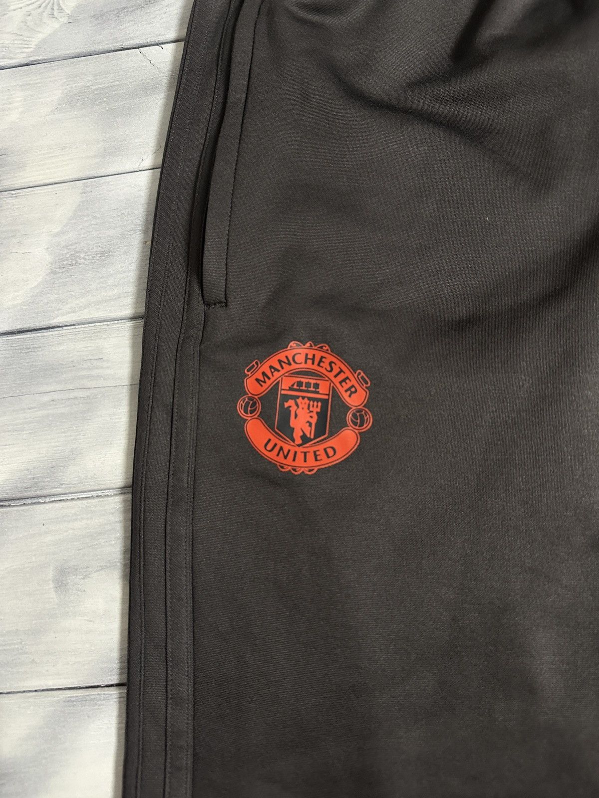 Adidas Rare Pants Adidas Manchester United Soccer Football Size US 30 / EU 46 - 3 Thumbnail