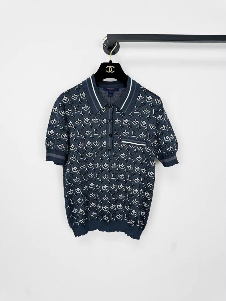 Louis Vuitton Knitted Short Sleeve Shirt