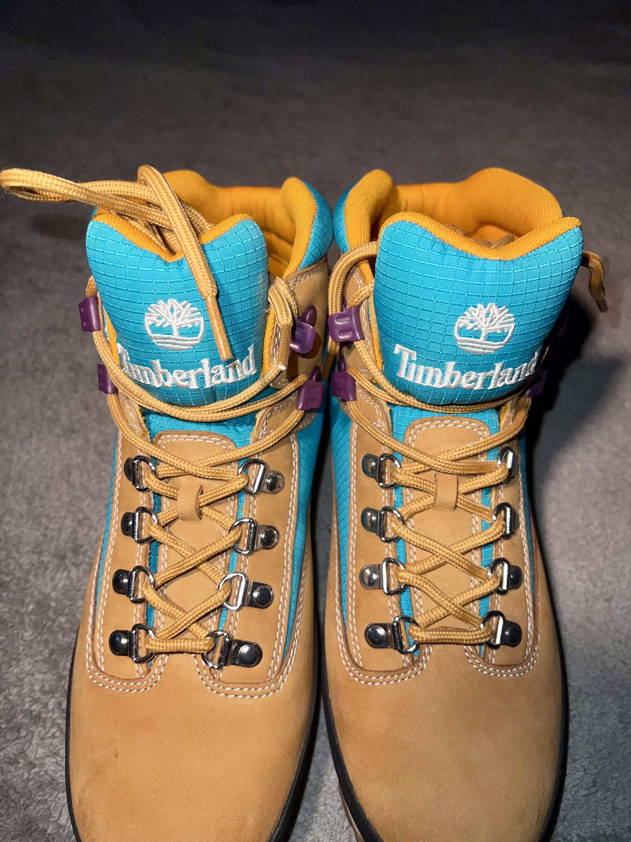 Timberland Timberland Men's Euro Hiker Leather and Fabric Mid Boots Size US 10 / EU 43 - 3 Thumbnail