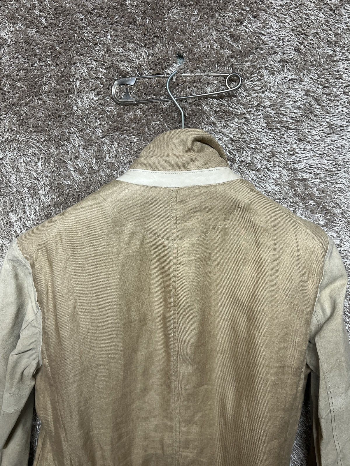 Takahiromiyashita The Soloist. 13-14 era. Leather Sleeve Jacket. Size US S / EU 44-46 / 1 - 7 Thumbnail