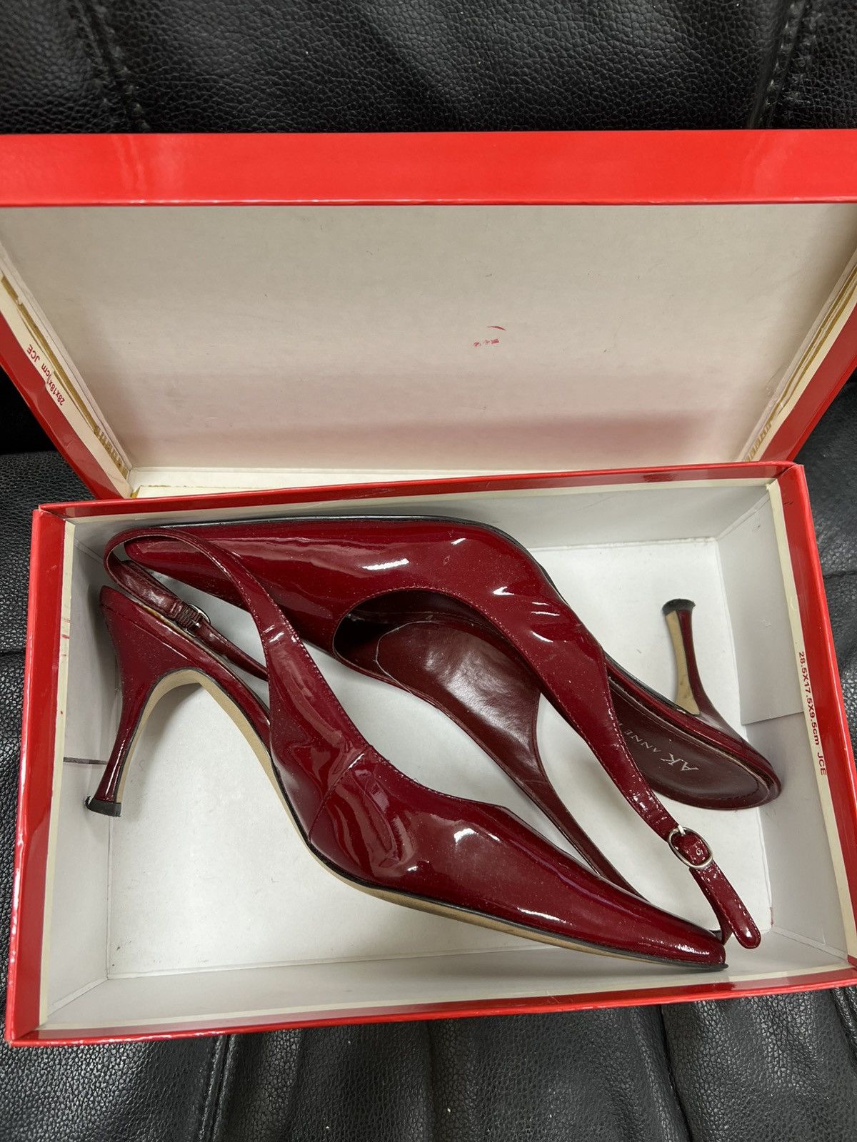 Anne Klein Anne klein red heels Size US 9 / IT 39 - 1 Thumbnail