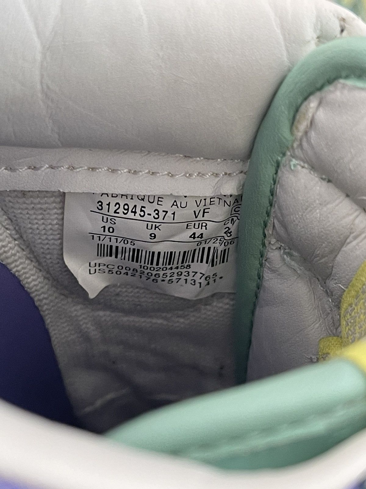 Nike Air Force 1 Low 'Easter Egg' 2006 Size US 10 / EU 43 - 7 Thumbnail
