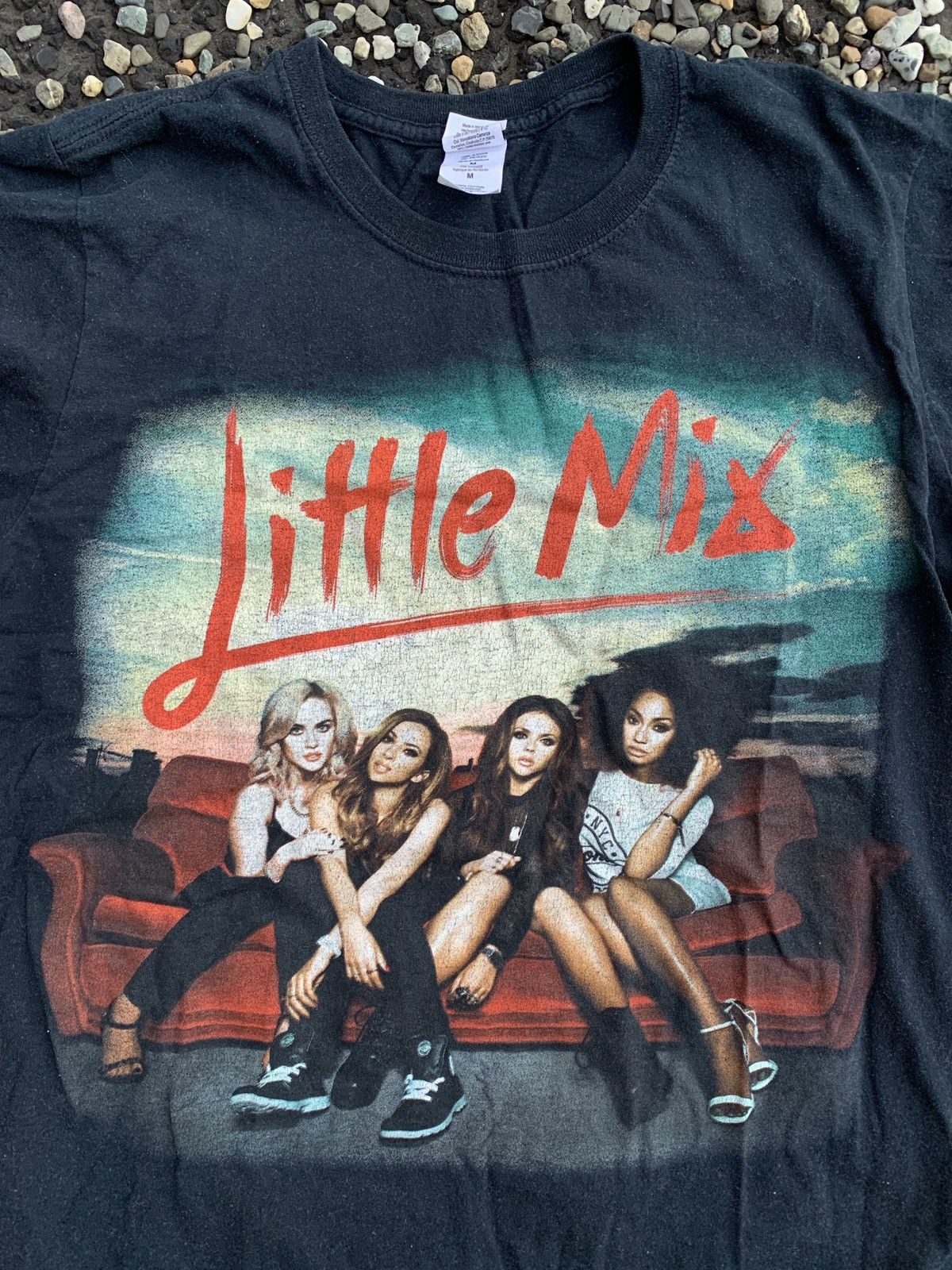 Band Tees 2014 Little Mix Band US Tour Concert T-Shirt Size US M / EU 48-50 / 2 - 2 Thumbnail