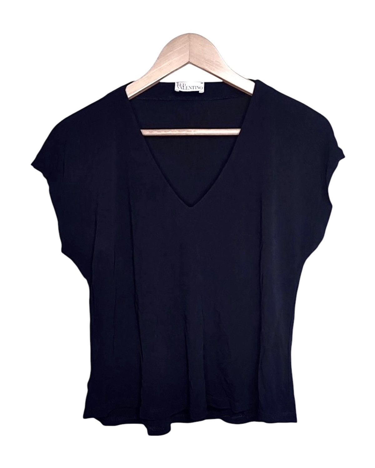 RED Valentino Women’s Avant Garde RED Valentino Black Baggy Sleeveless Top Size ONE SIZE - 1 Thumbnail