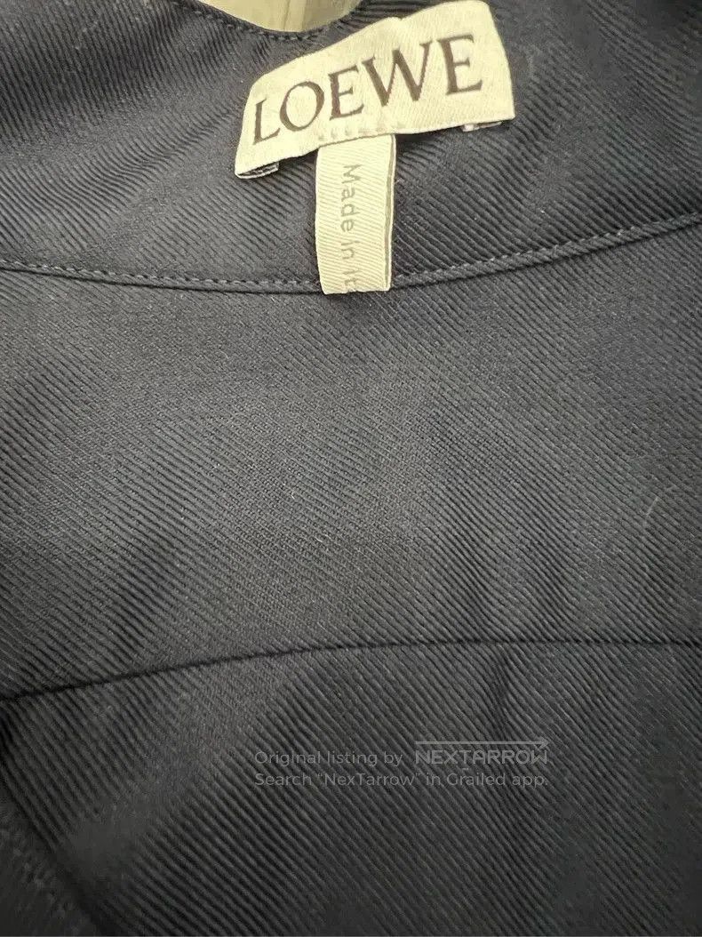 Loewe Loewe Navy Black Shirt Dress 36. Size US 36 / EU 52 - 4 Thumbnail