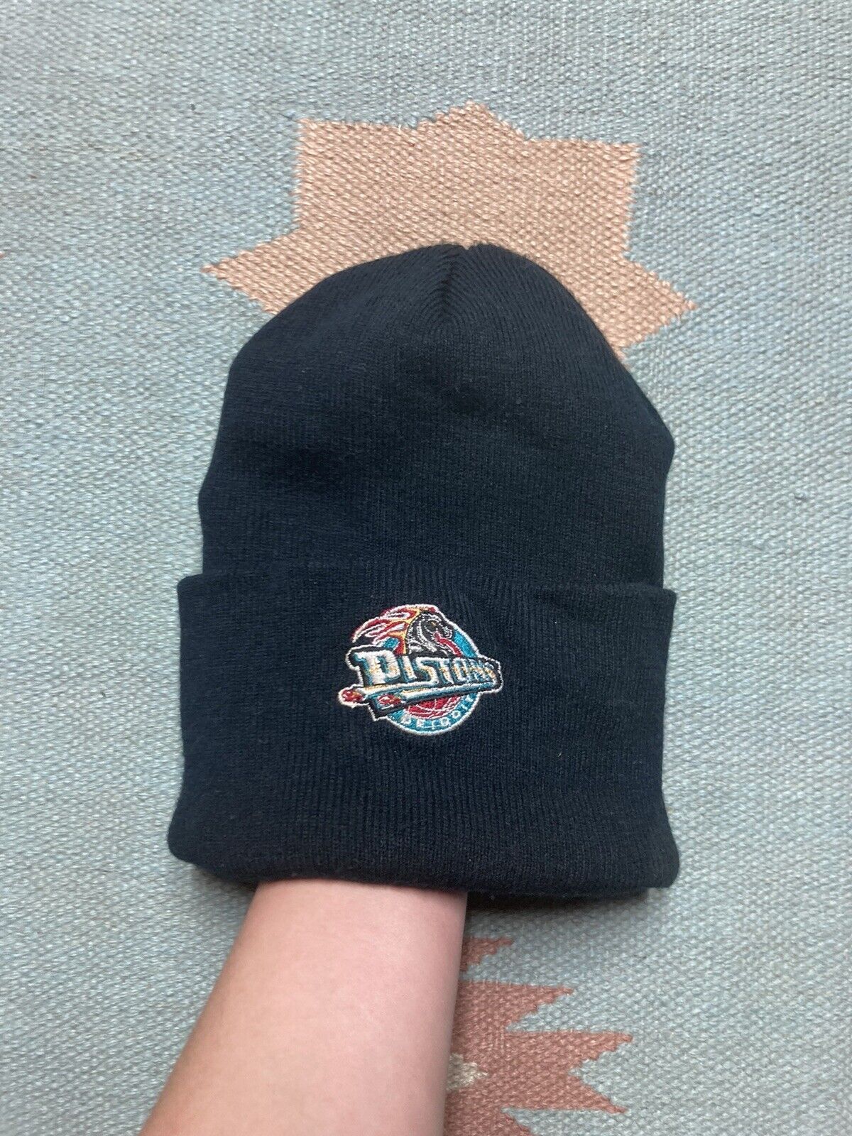 Sports Specialties × Vintage sports specialties beanie Detroit pistons plain logo skully Size ONE SIZE - 2 Thumbnail
