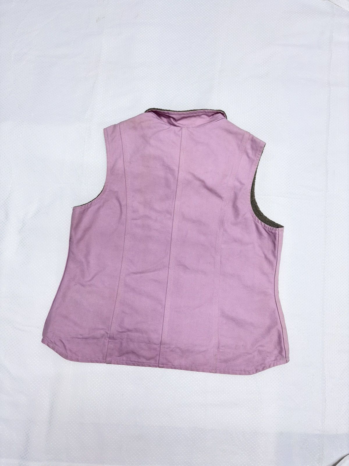 Carhartt Vintage Carhartt Sandstone Sherpa-Lined Vest - Size XL / US 12-14 / IT 48-50 - 14 Thumbnail