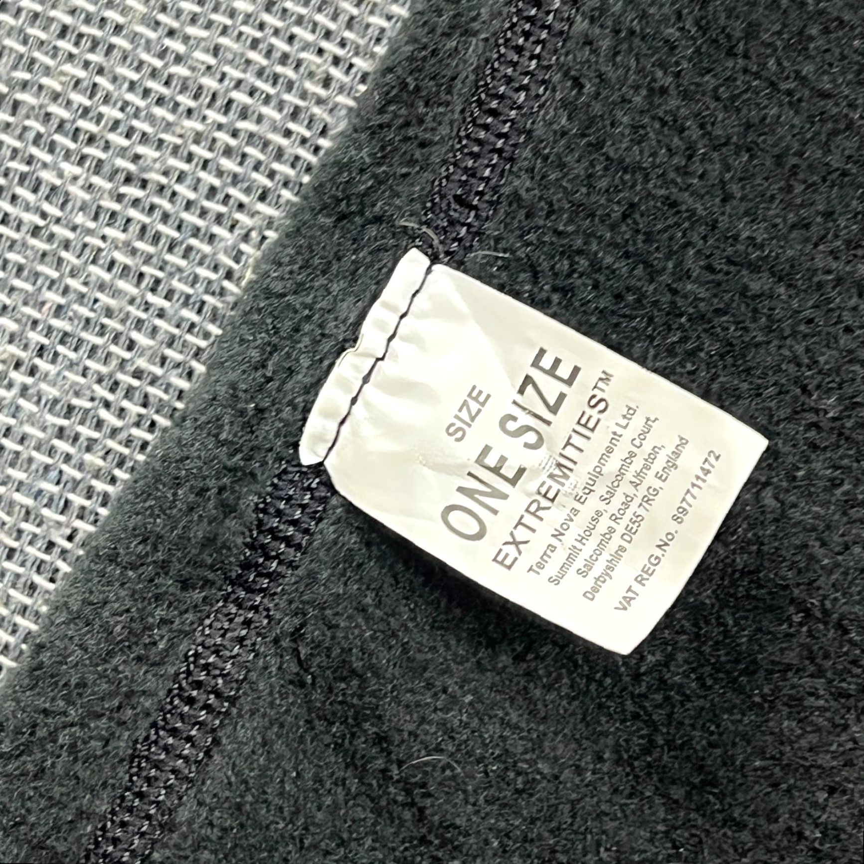 Vintage Terra Nova Balaclava One Size Black Fleece Thermal Face Outdoor Men Size US M / EU 48-50 / 2 - 6 Thumbnail