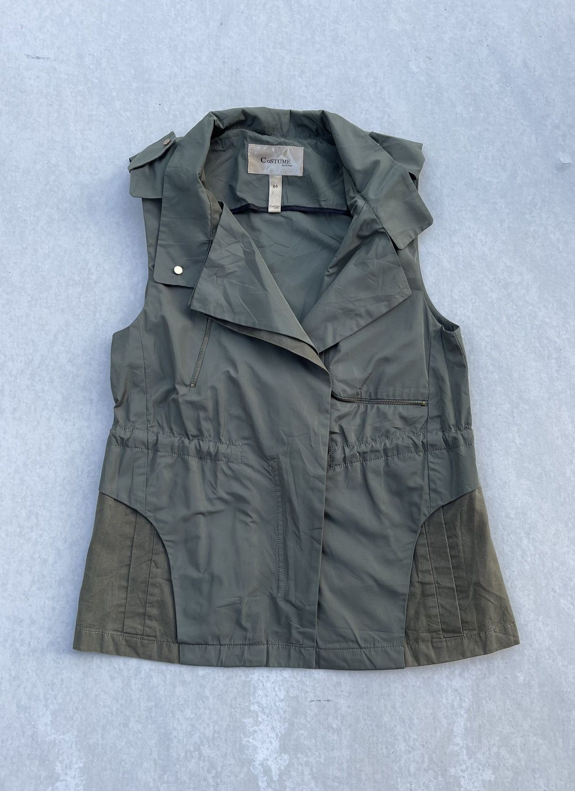 Costume National 🔥 COSTUME NATIONAL ITALY OG EMBROIDERED UTILITY VEST JACKET Size S / US 4 / IT 40 - 3 Thumbnail
