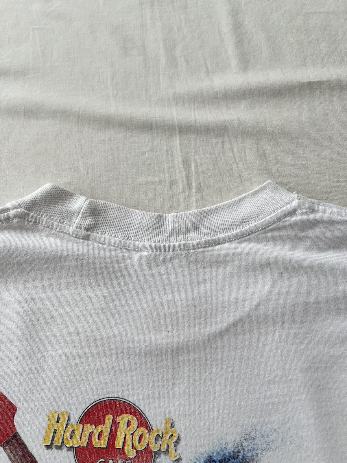 Hard Rock Cafe Vintage 90s Hard Rock Cafe Pattaya Surf White T-shirt Size US L / EU 52-54 / 3 - 14 Thumbnail
