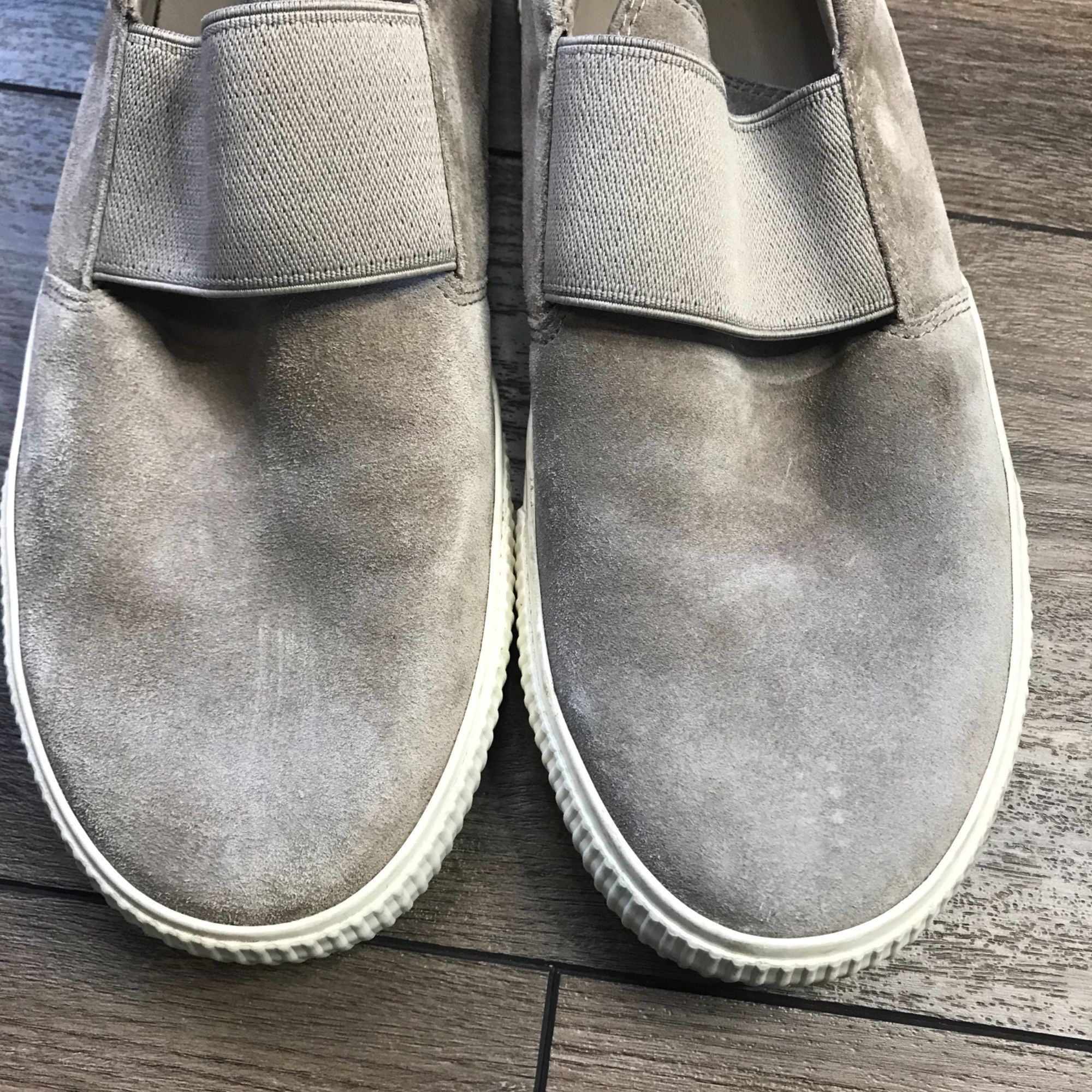 Vince Vince Vince Kirkland Suede Slip-On Sneakers in Woodsmoke Wom Size US 8 / IT 38 - 11 Thumbnail
