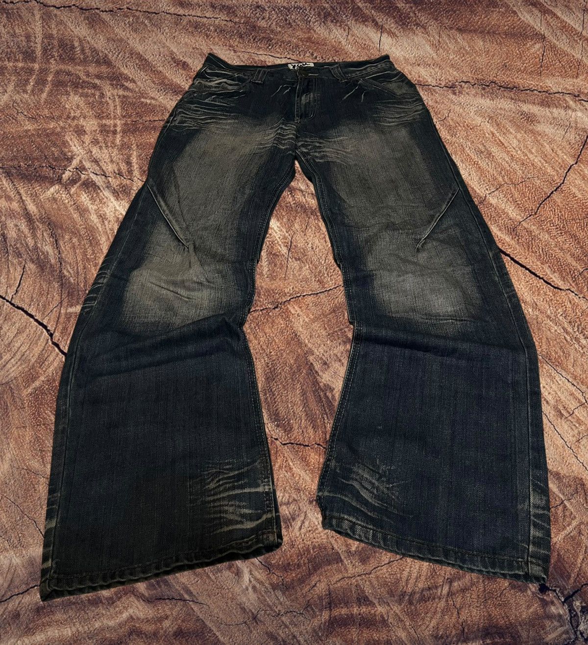Pre-owned Hysteric Glamour X If Six Was Nine Kapital Ifsixwasnine Lgb Style Baggy Fade Jeans Y2k