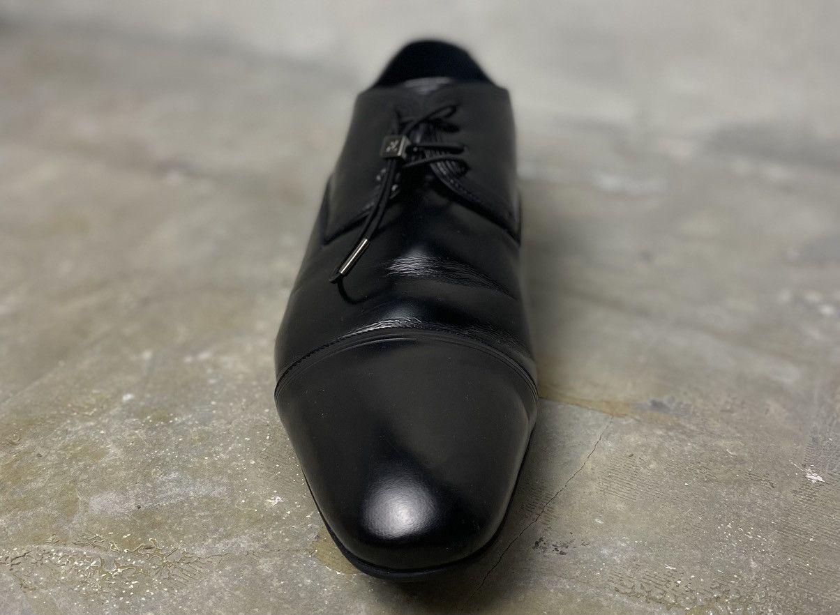Louis Vuitton Louis Vuitton - Lace up Derby Leather Shoes Size US 8.5 / EU 41-42 - 2 Thumbnail