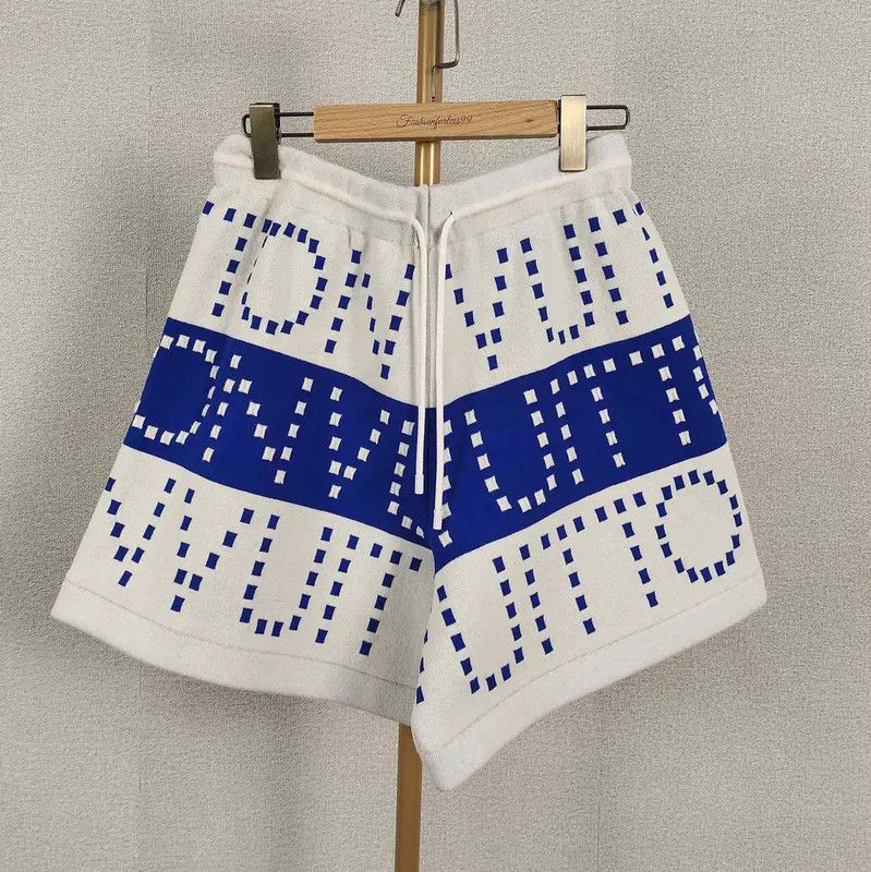 Louis Vuitton Louis Vuitton Color Block Wool Women's Shorts 0089 Size 23" - 1 Thumbnail