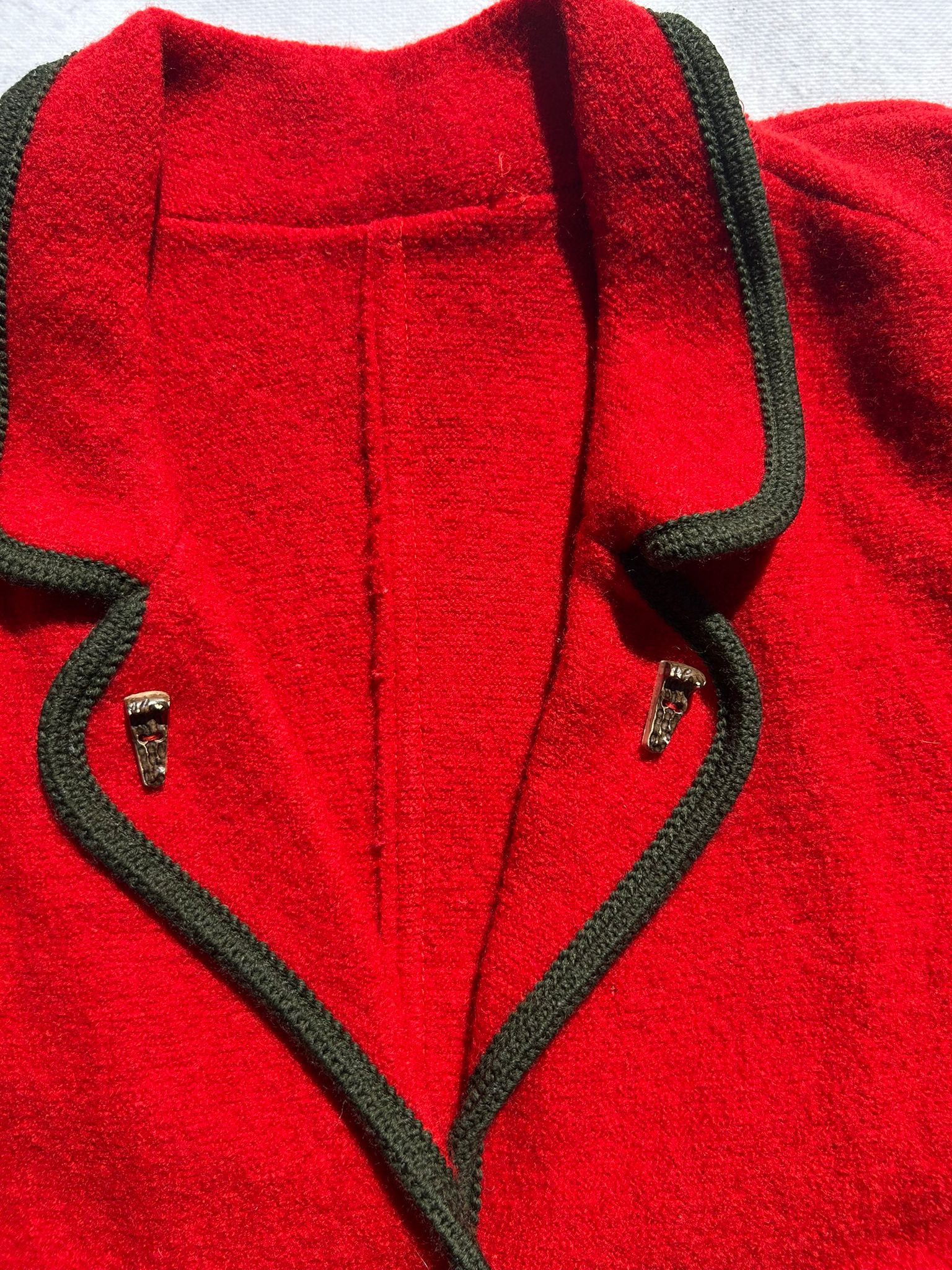 Other Vintage West German Cardigan XL XXL Pure Virgin Wool Size XXL / US 16-18 / IT 52-54 - 6 Thumbnail