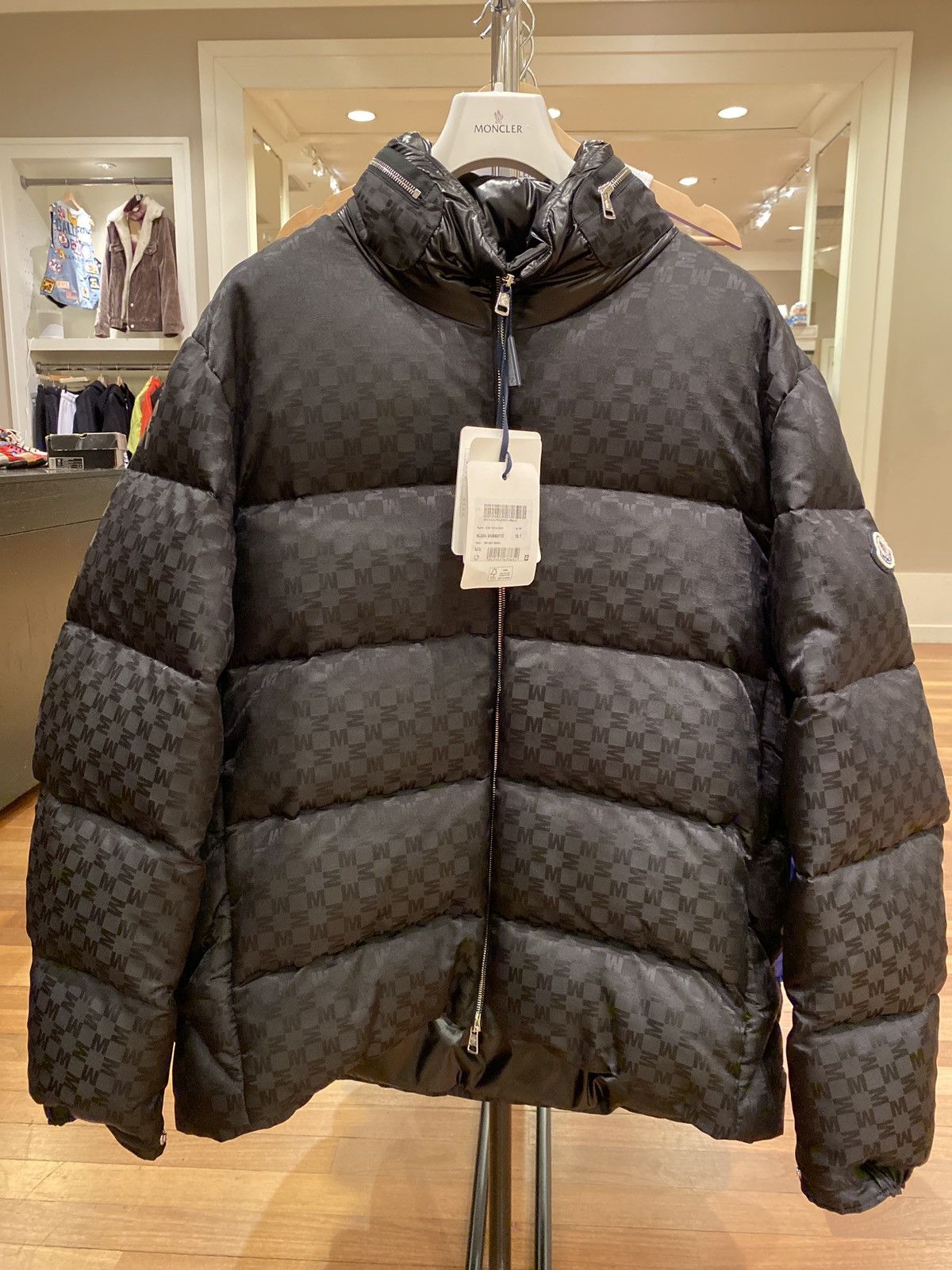 image of Moncler Nijima Giubbotto Jacket in Black, Men's (Size 2XL)