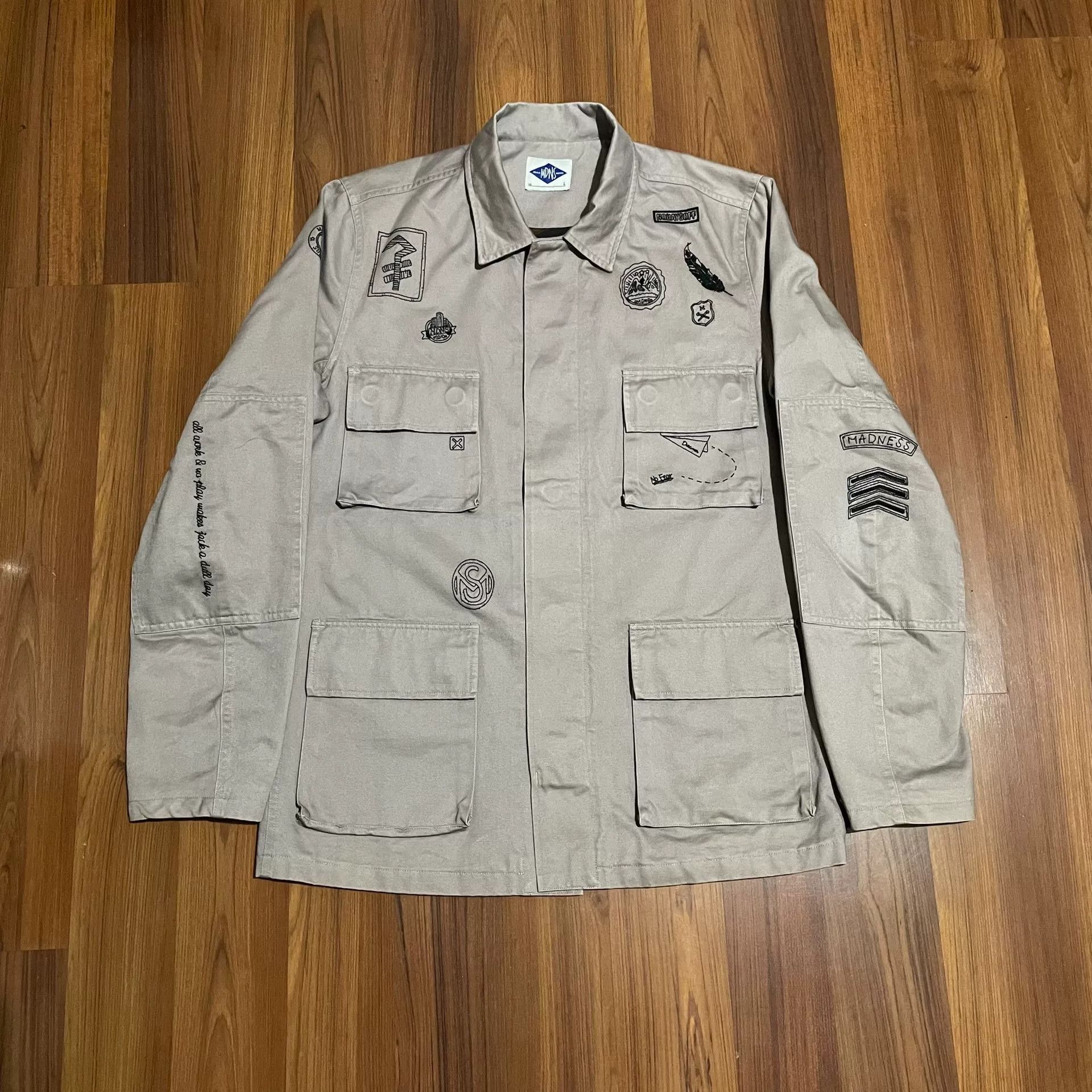 Madness MADNESS Out-of-Print Four-Pocket Jacket Size US L / EU 52-54 / 3 - 1 Thumbnail