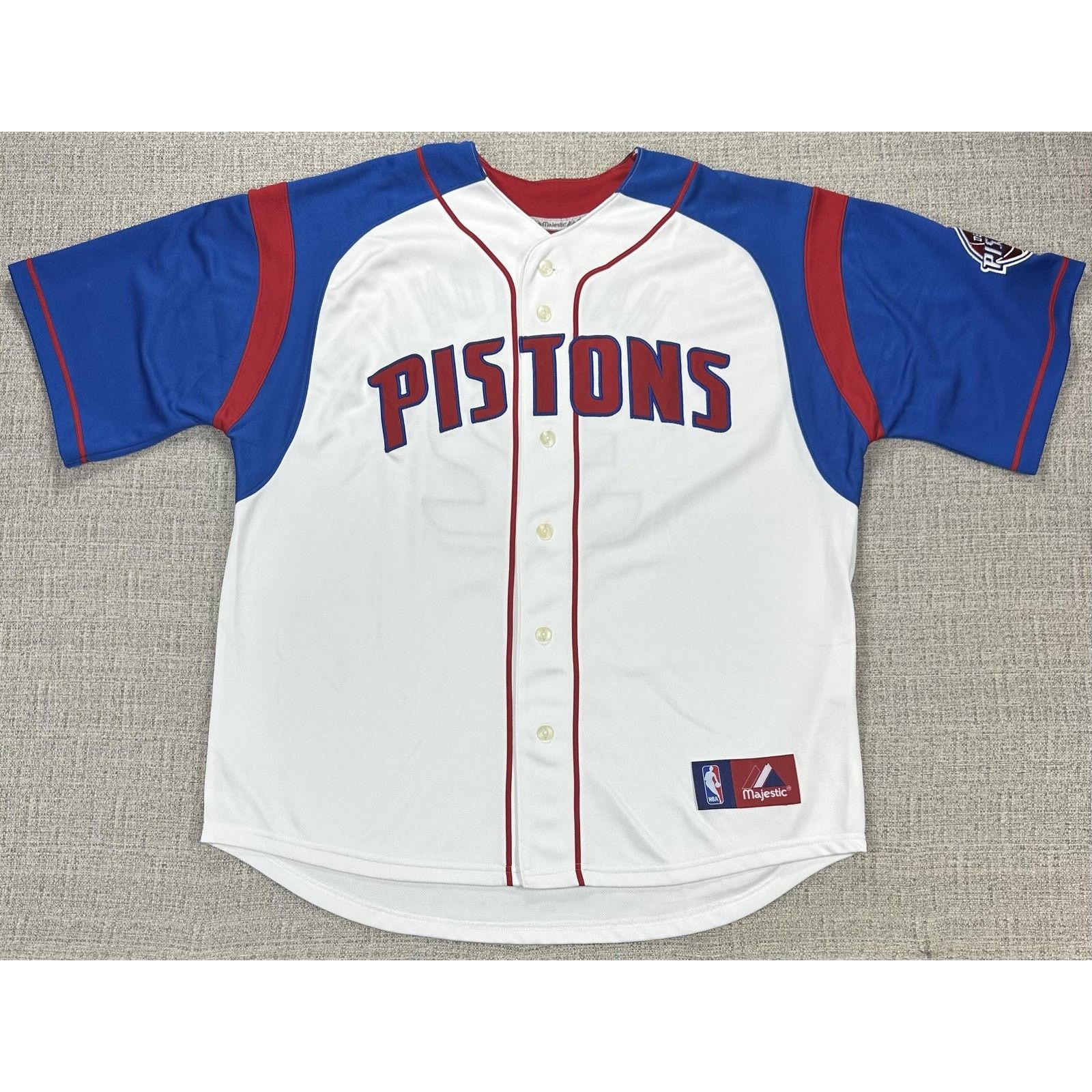Majestic Detroit Pistons Jersey Mens XL Richard Hamilton Majestic Size US XL / EU 56 / 4 - 1 Thumbnail