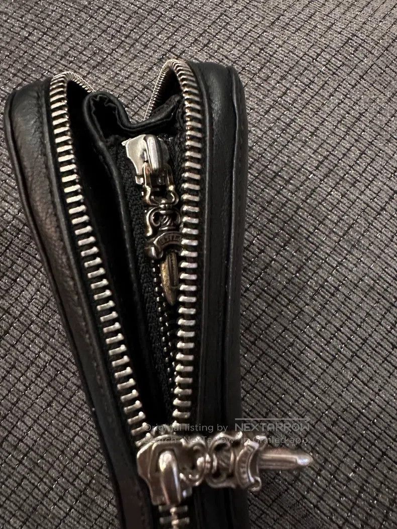 Chrome Hearts CHROME HEARTS Silver Roll Sword Middle Length Wallet Size ONE SIZE - 3 Thumbnail