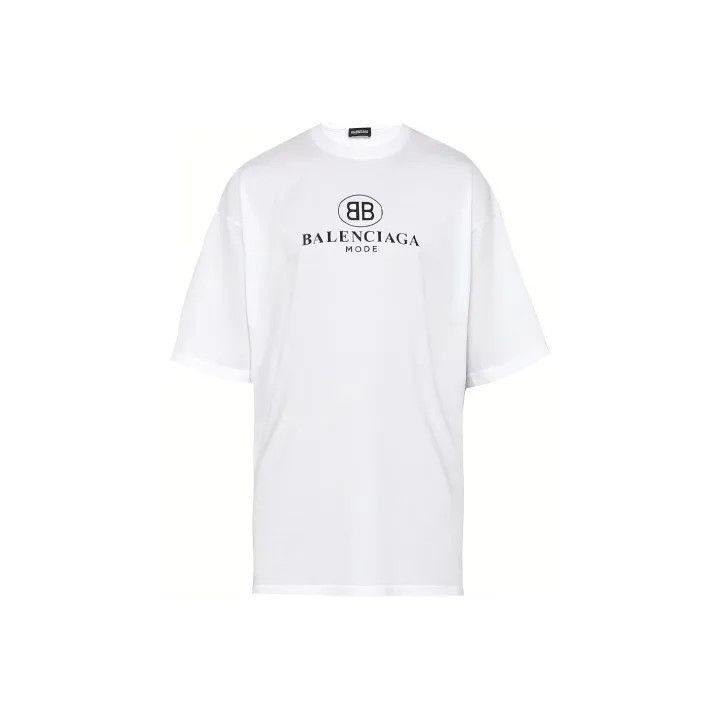Balenciaga Balenciaga Balenciaga Logo Print Crew Neck TShirt -2507 Size US M / EU 48-50 / 2 - 1 Thumbnail