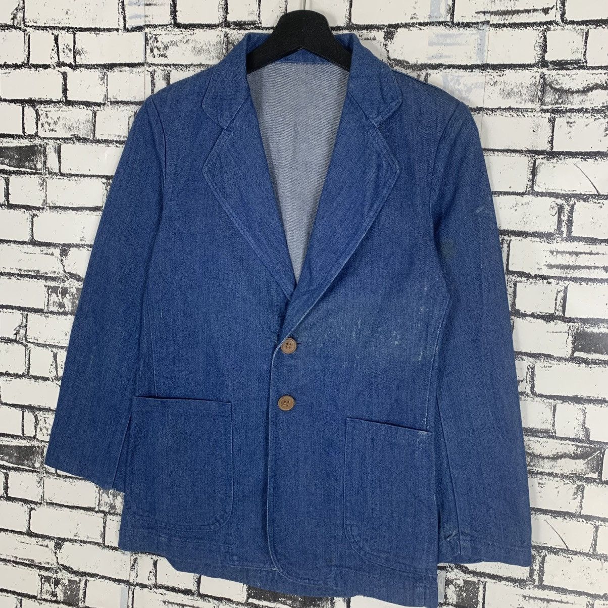 Vintage Vintage Western Jeans Bobson Denim Jacket Size SS Size US S / EU 44-46 / 1 - 2 Thumbnail