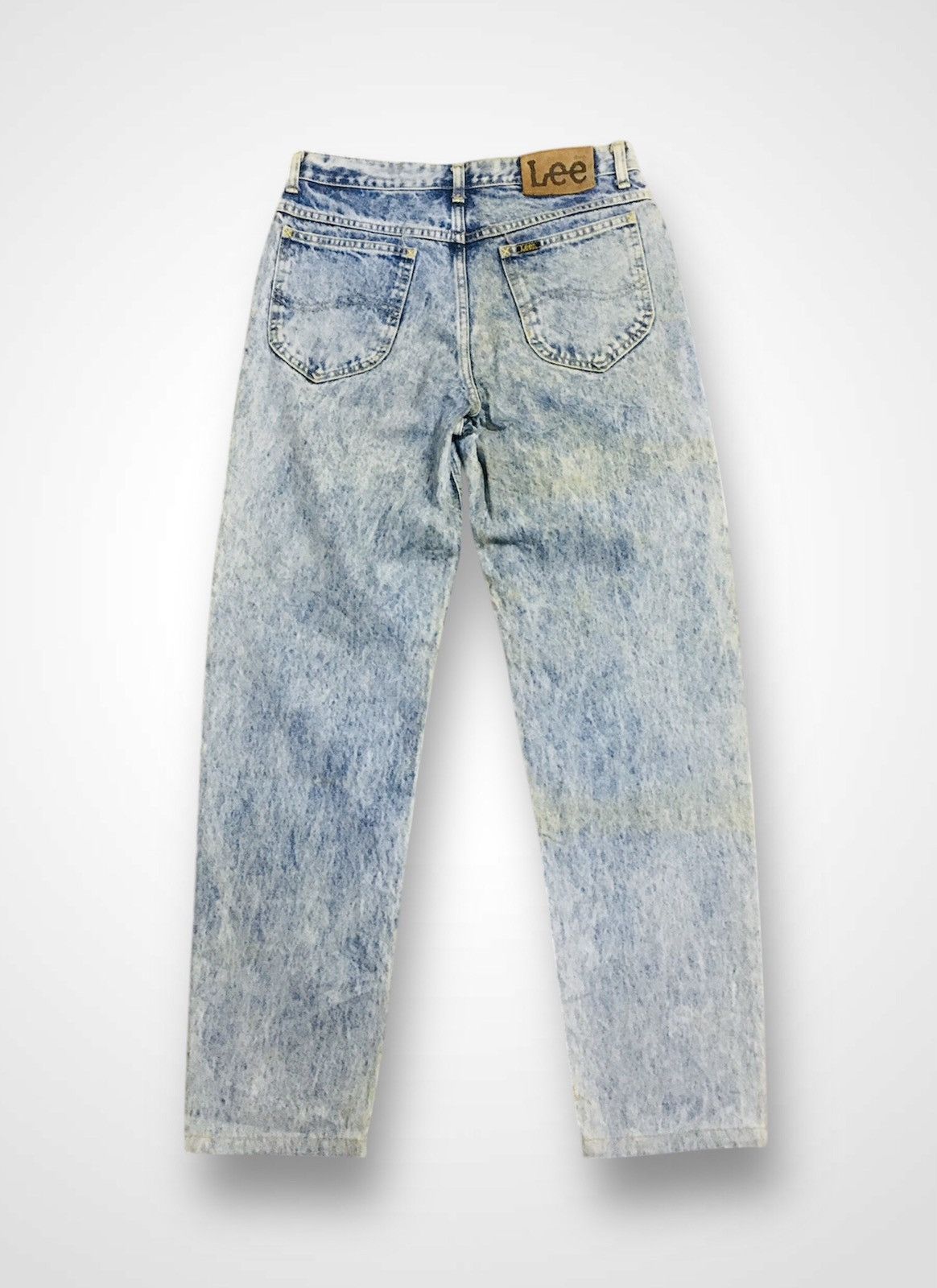 Japanese Brand × Lee Lee Acid Wash Jeans (16) Size US 29 - 2 Thumbnail