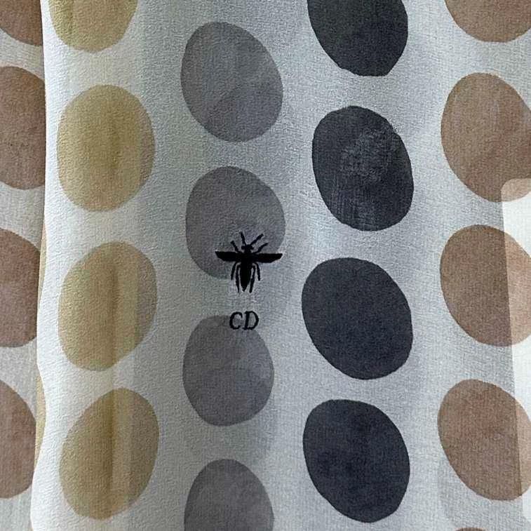 Dior Sheer Polka Dot Silk Blouse by Dior-2505 Size M / US 6-8 / IT 42-44 - 7 Thumbnail
