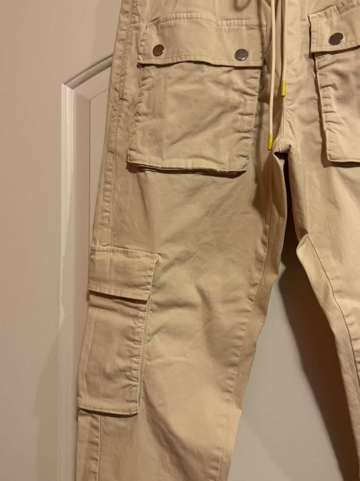Rhude × Zara Zara x Rhuigi Cargo Pants Tan Khaki Size Large Men’s Rhude Size US 34 / EU 50 - 3 Thumbnail