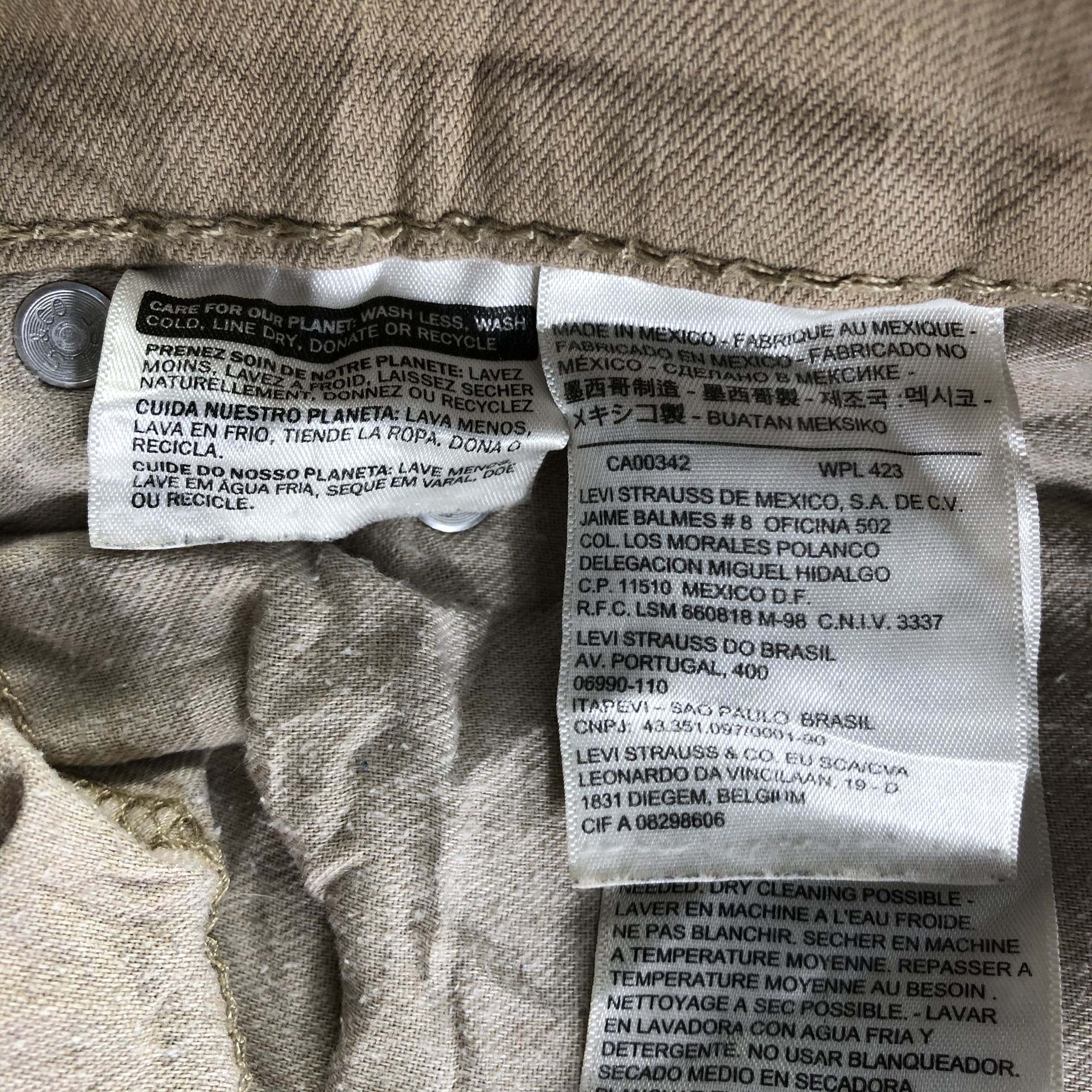 Levi's Vintage Levis 513 Jeans-J3377 Size US 32 / EU 48 - 10 Thumbnail