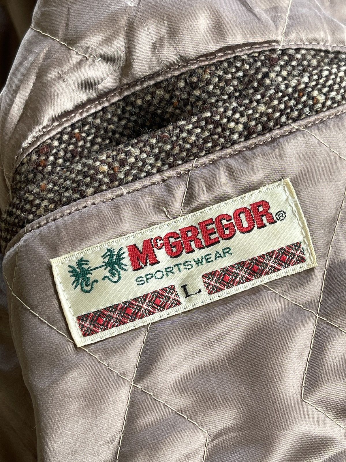 McGregor Vintage Mcgregor Wool Blouson Bomber Jacket Size US L / EU 52-54 / 3 - 13 Thumbnail