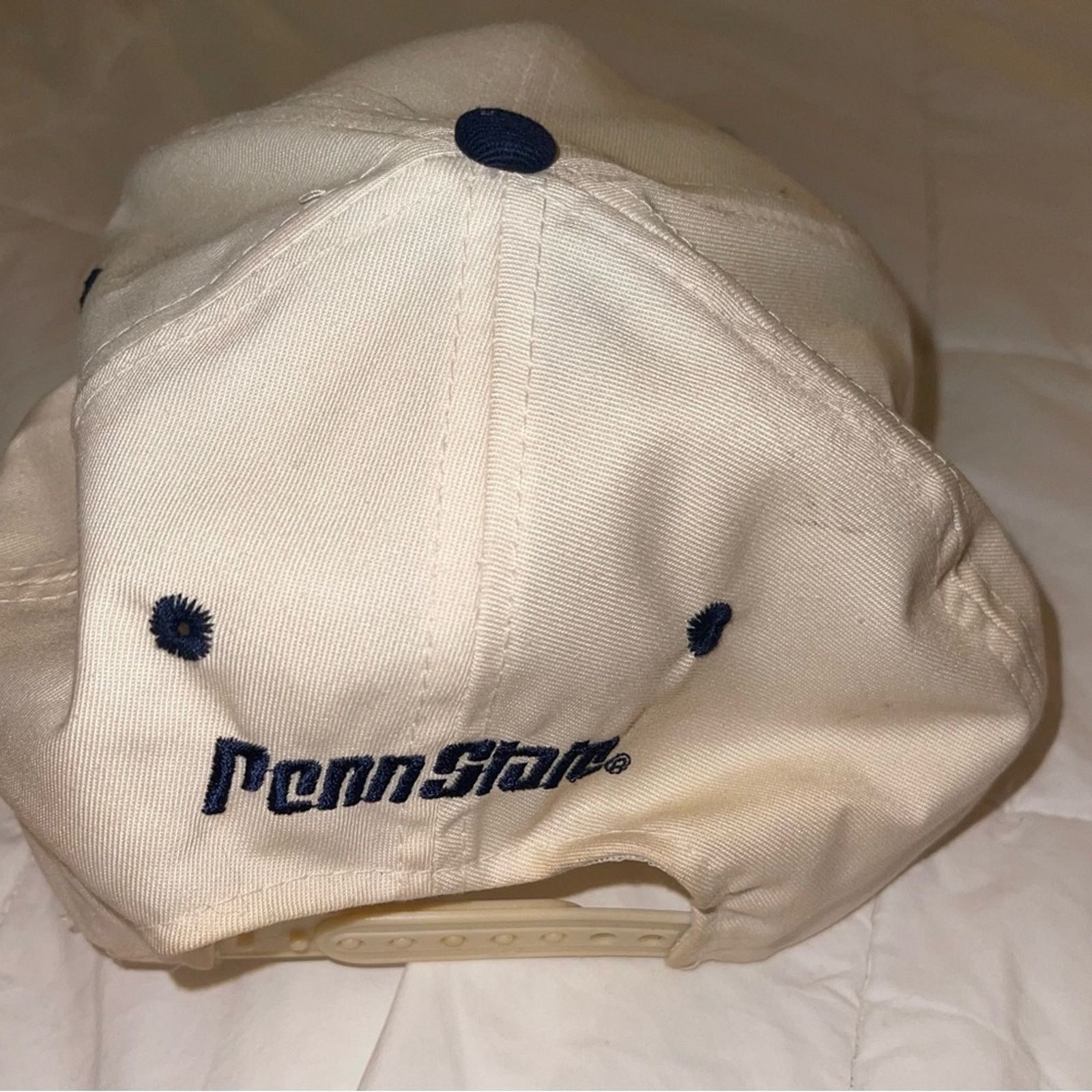 Vintage Vintage Rose Bowl PSU Embroidered Cap Pasadena CA Jan 2 1995 Size ONE SIZE - 3 Thumbnail