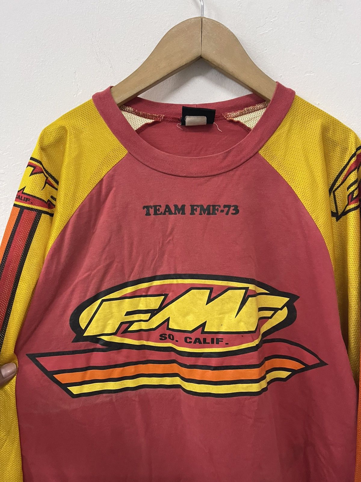 Vintage FMF SO.CALIF dirtbike motocross jersey Size US L / EU 52-54 / 3 - 3 Thumbnail