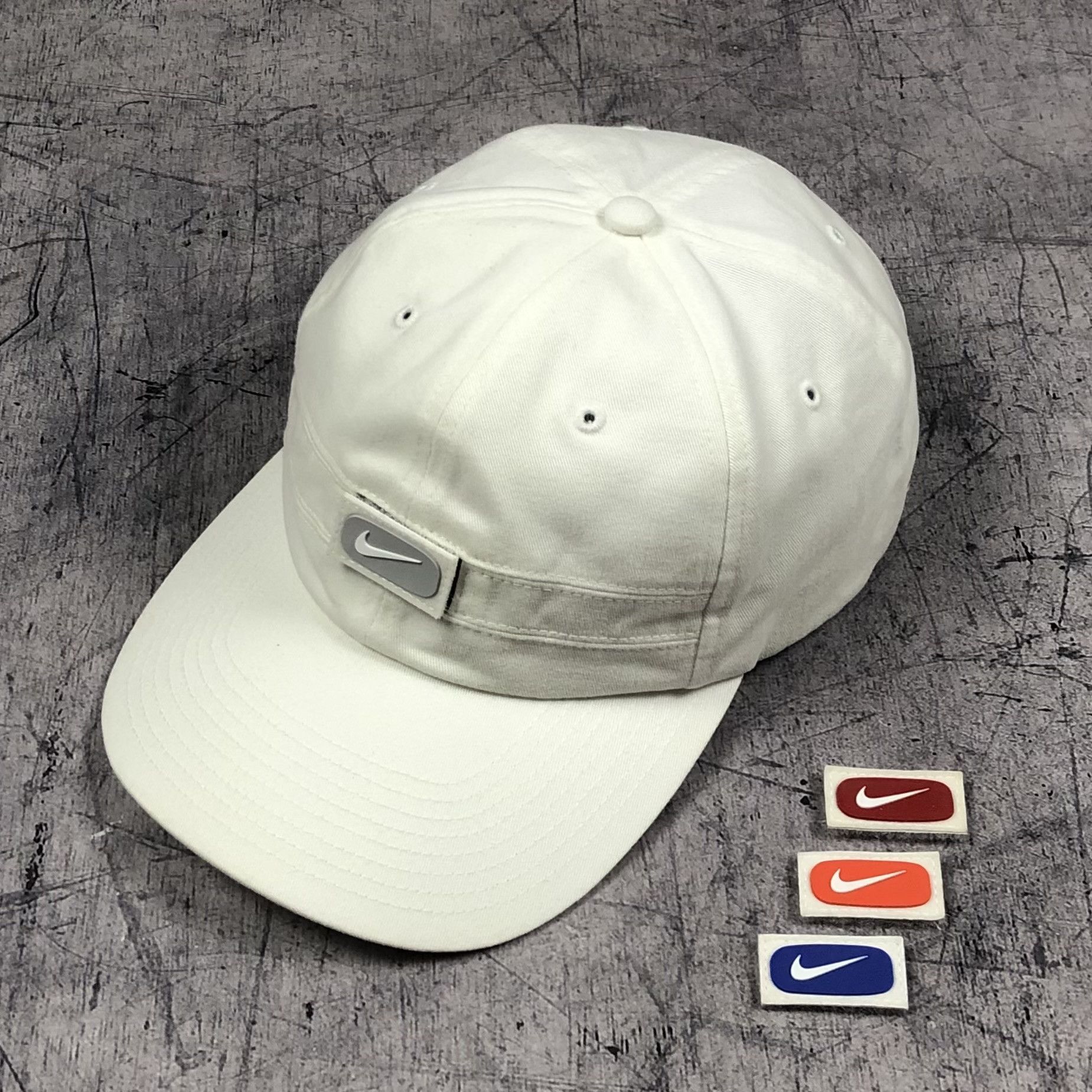 Nike Vintage Nike 5IN1 Cap Removable Swoosh Rare Size ONE SIZE - 3 Thumbnail