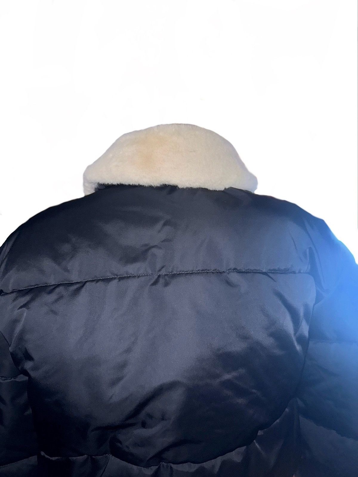 Abercrombie & Fitch Abercrombie A&F Ultra | Cropped Puffer Jacket Faux Fur Sz M Size M / US 6-8 / IT 42-44 - 5 Thumbnail