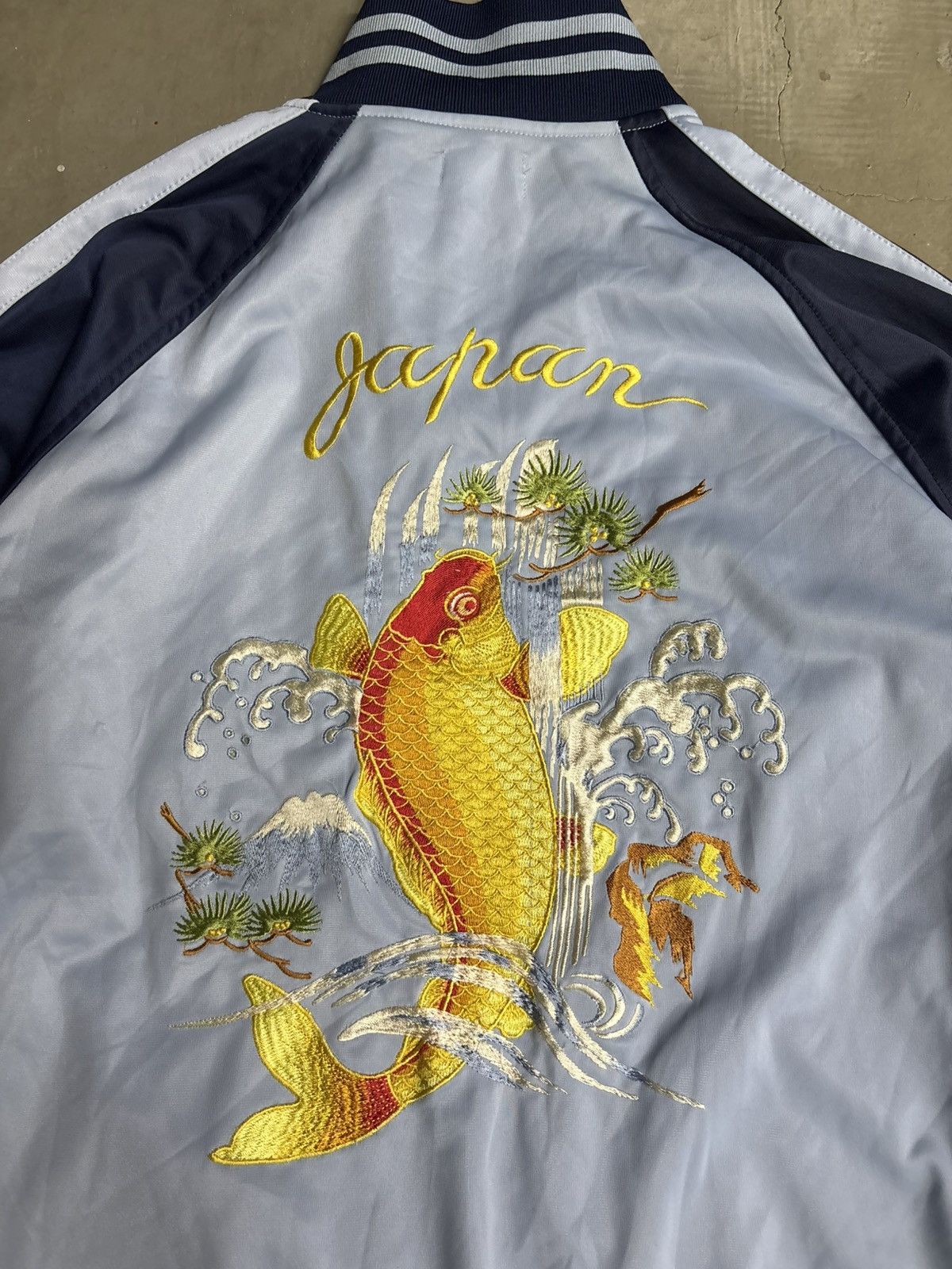Karakuri Tamashii 🎌Japanese Traditional Style Fujin Raijin Sukajan Jacket Size US M / EU 48-50 / 2 - 10 Thumbnail