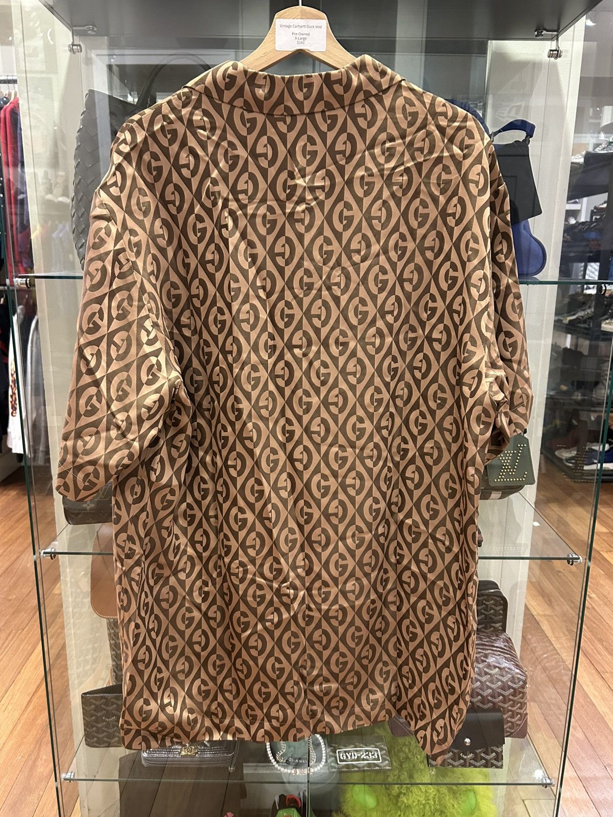 Gucci Gucci GG Mesh Lined Button Up Size US M / EU 48-50 / 2 - 2 Thumbnail