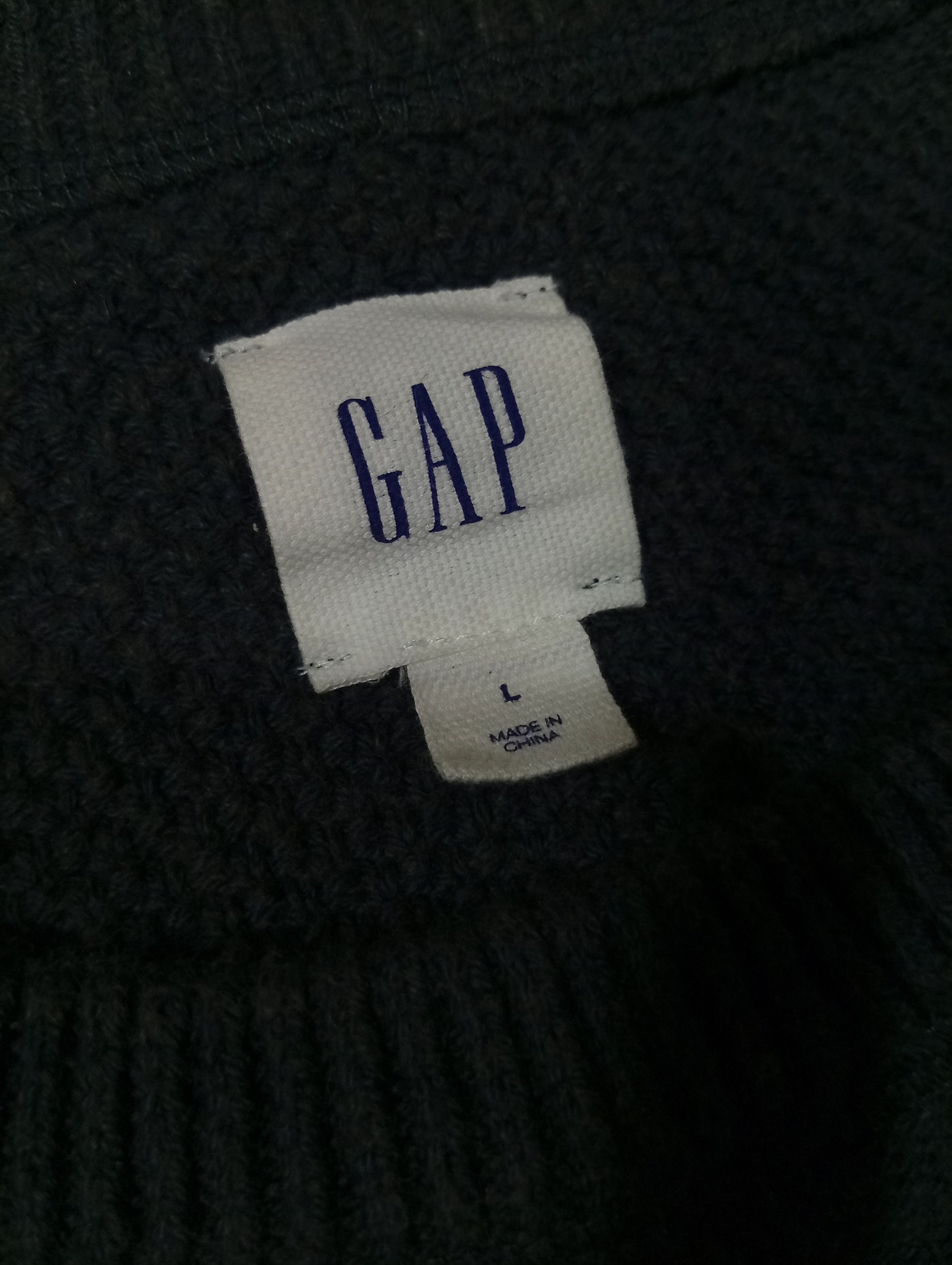 Gap Vintage GAP Heavy Sweater Women Knitwear Size L / US 10 / IT 46 - 5 Thumbnail