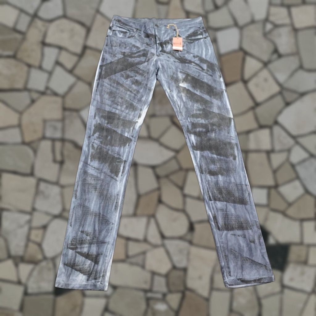 Vintage VINTAGE Solo Semore Jeans Mens 34 Blue Tie Dye Skinny Slim Fit Deadstock USA NEW Jeans Mens 34 Blue Tie Dye Skinny Slim Fit Deadstock USA NEW Size US 34 / EU 50 - 1 Thumbnail