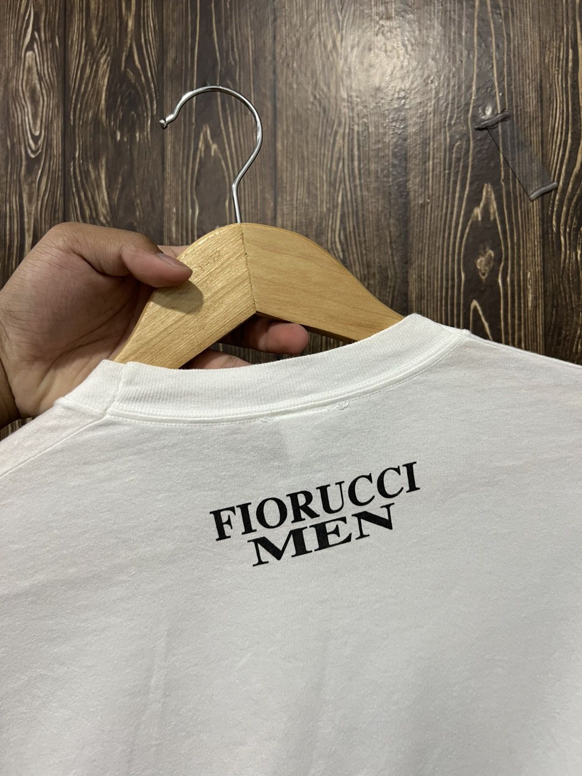 Vintage Vintage 90s Fiorucci Men ‘Two Angels’ Tshirt Size US M / EU 48-50 / 2 - 7 Thumbnail