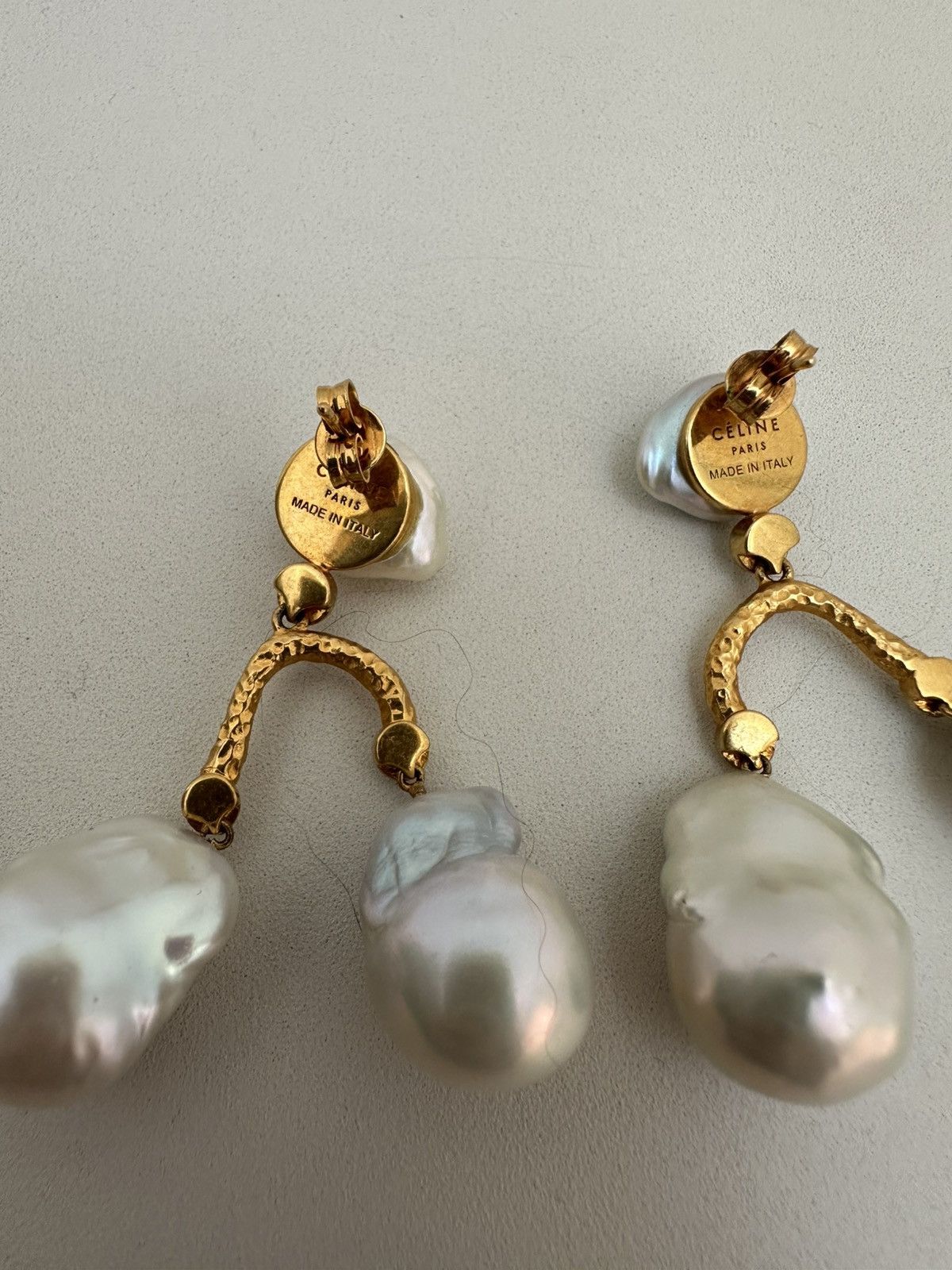 Celine Celine Phoebe Philo Baroque Earrings Size ONE SIZE - 8 Thumbnail