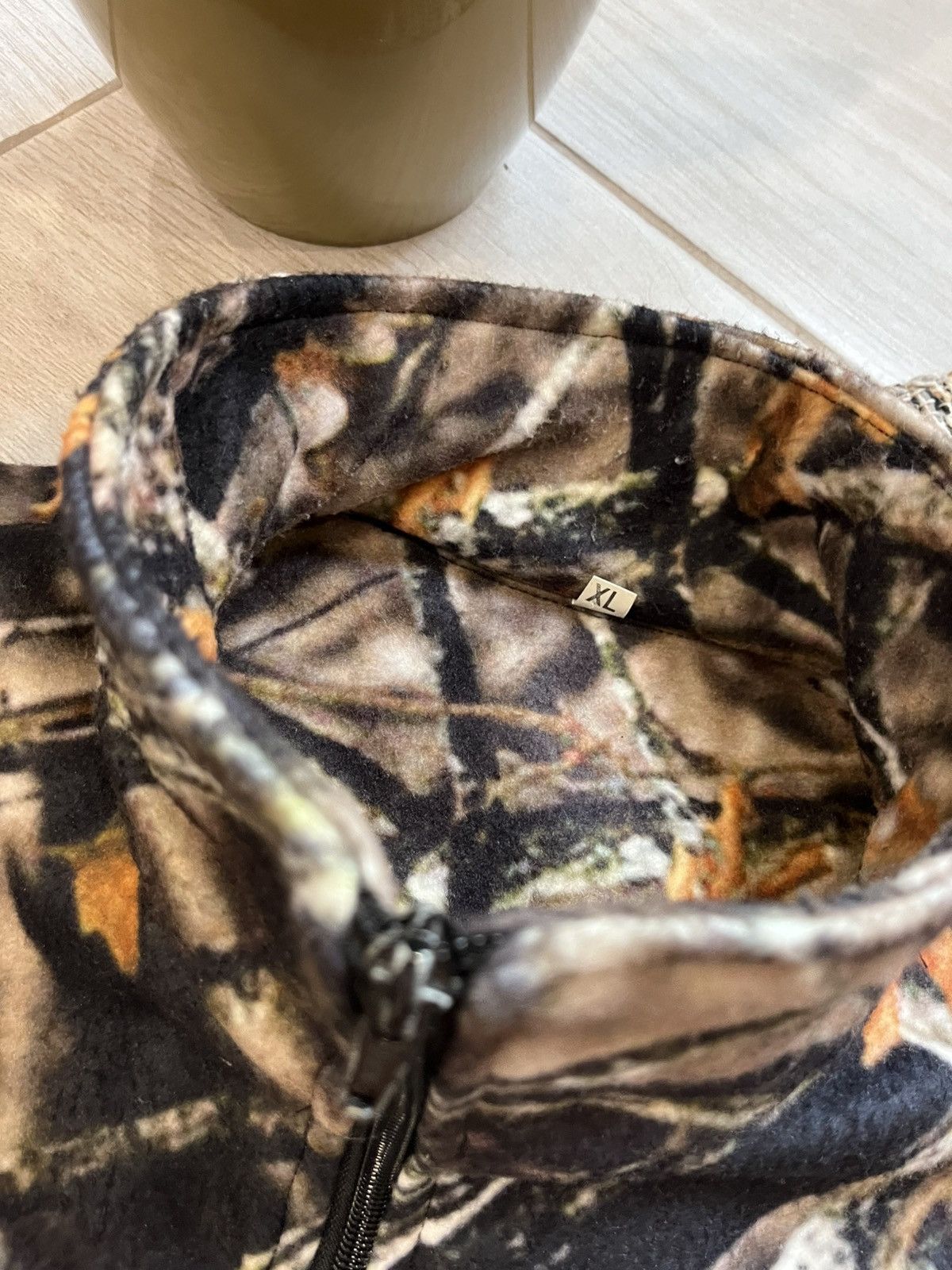 Realtree × Vintage Vintage RealTree Fleece sweatshirt workwear Jacket hype Size US XL / EU 56 / 4 - 10 Thumbnail