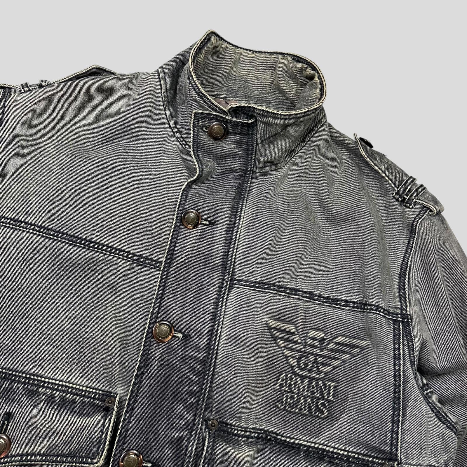 Armani Armani Jeans 1991 Blanket Line Heavy Cotton Work Jacket L/XL Size US XL / EU 56 / 4 - 2 Thumbnail