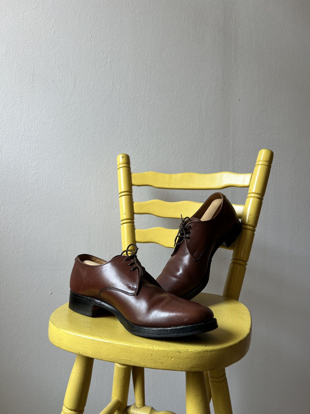 Crockett & Jones Joseph Cheaney England Leather Boots Brown Loafers Size US 9 / EU 42 - 9 Thumbnail