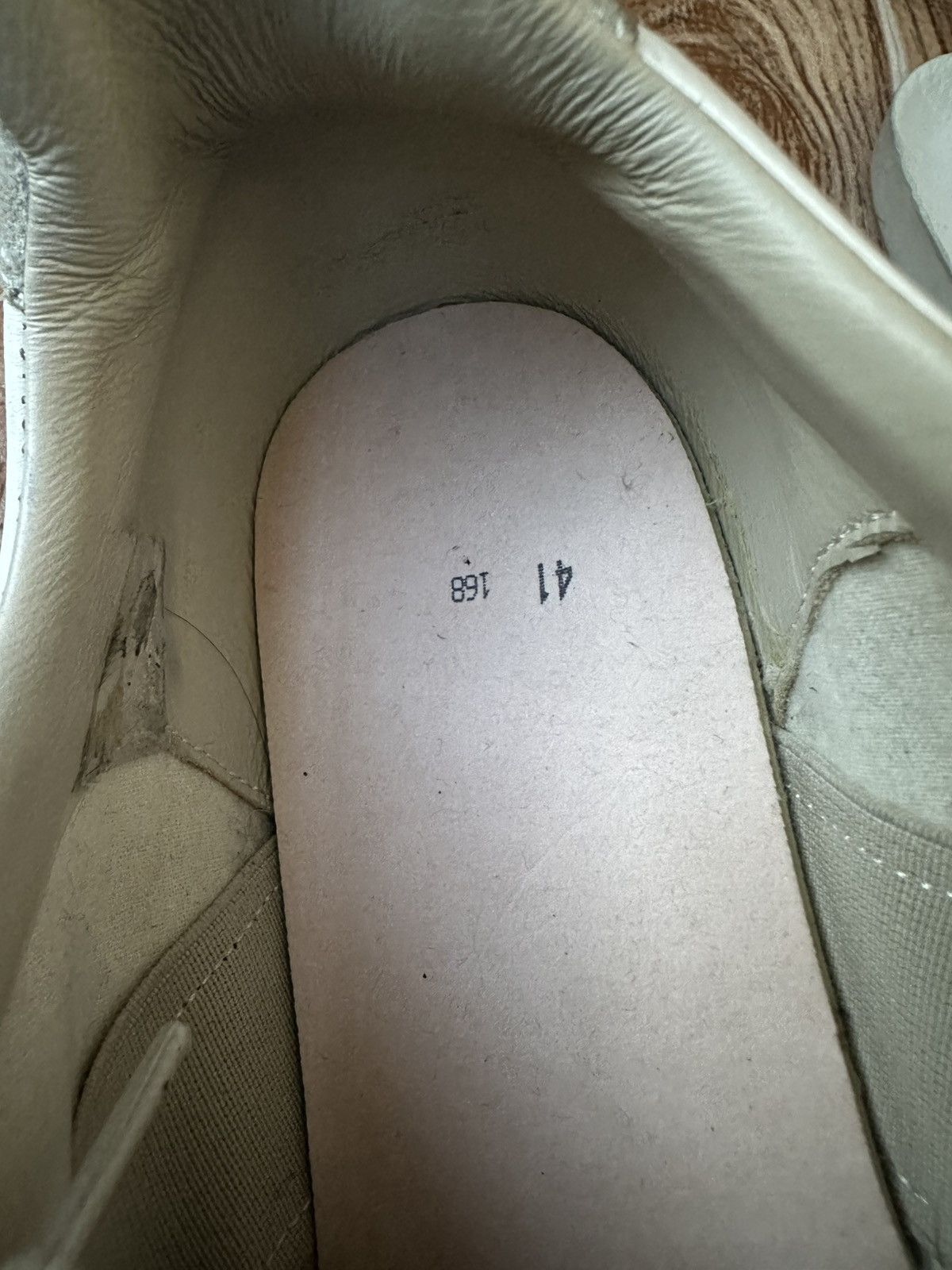 Maison Margiela Maison Margiela REPLICA GAT Gray/White Lowtop Sneaks Size US 8 / EU 41 - 22 Thumbnail