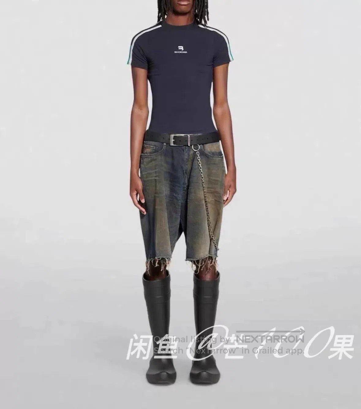 Balenciaga Balenciaga Sporty B Unfit Fitted T. Size US S / EU 44-46 / 1 - 7 Thumbnail