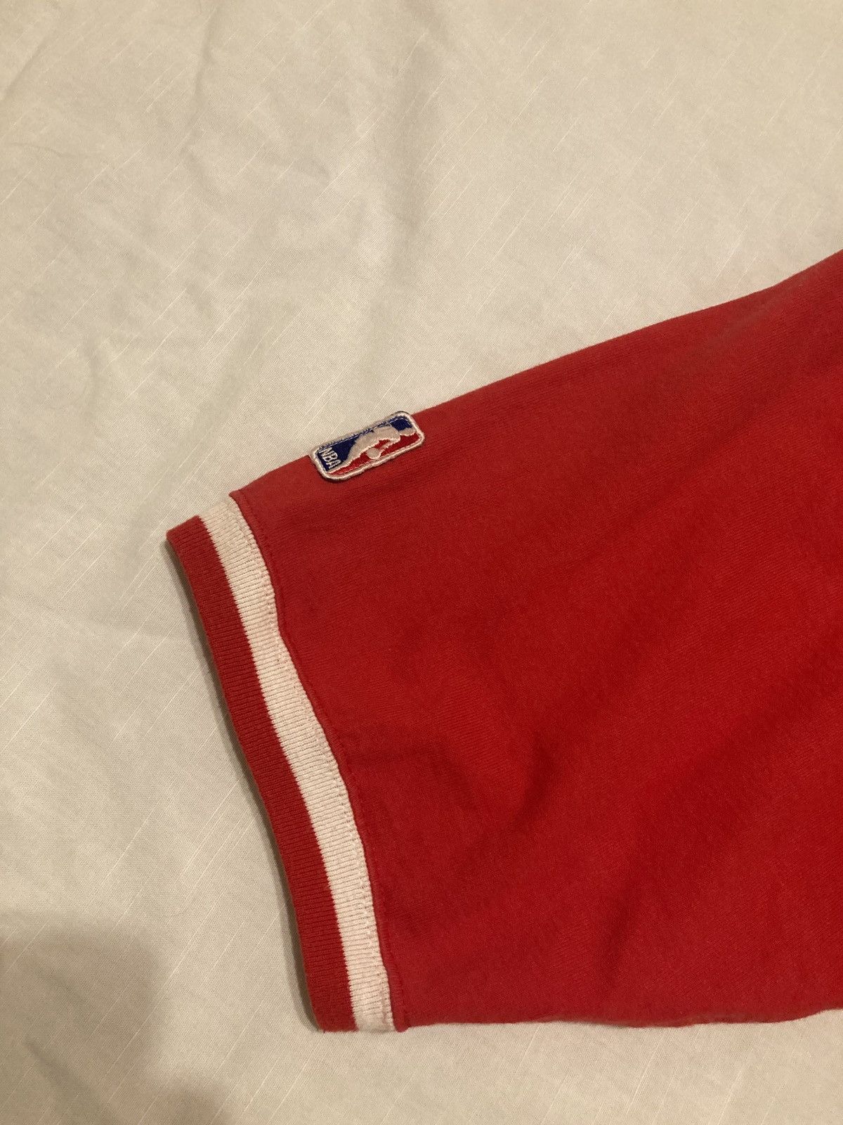 Champion Vintage Huston Rockets Champion Warmup Shooting Shirt Jersey Size US XL / EU 56 / 4 - 4 Thumbnail