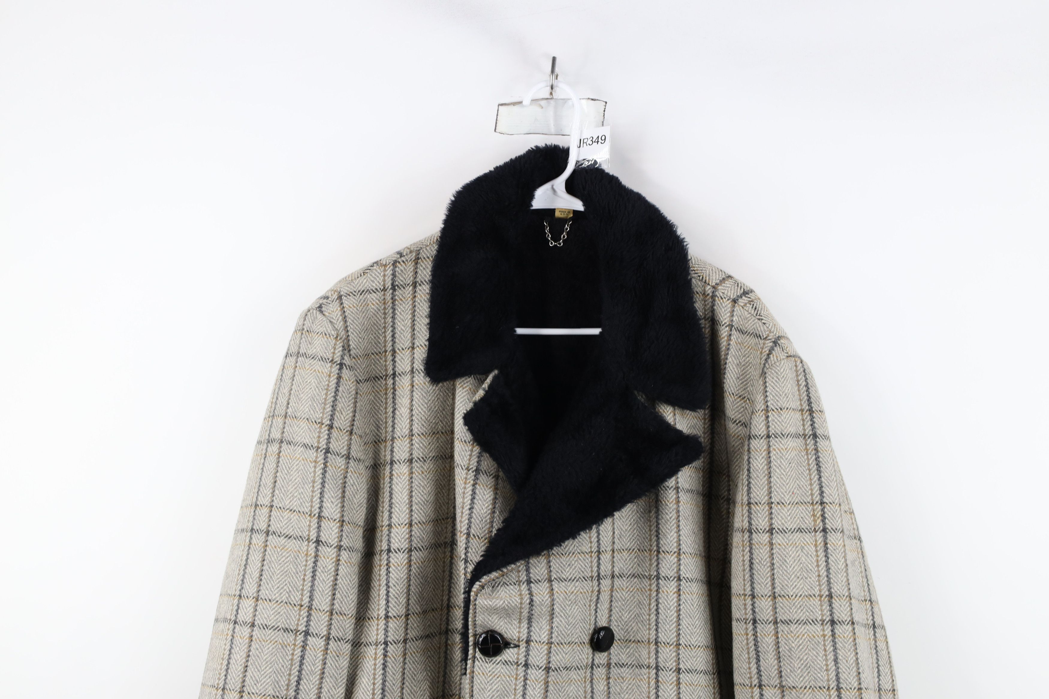 Vintage Vintage 70s Streetwear Plaid Fleece Lined Jacket USA Size US XXL / EU 58 / 5 - 2 Thumbnail