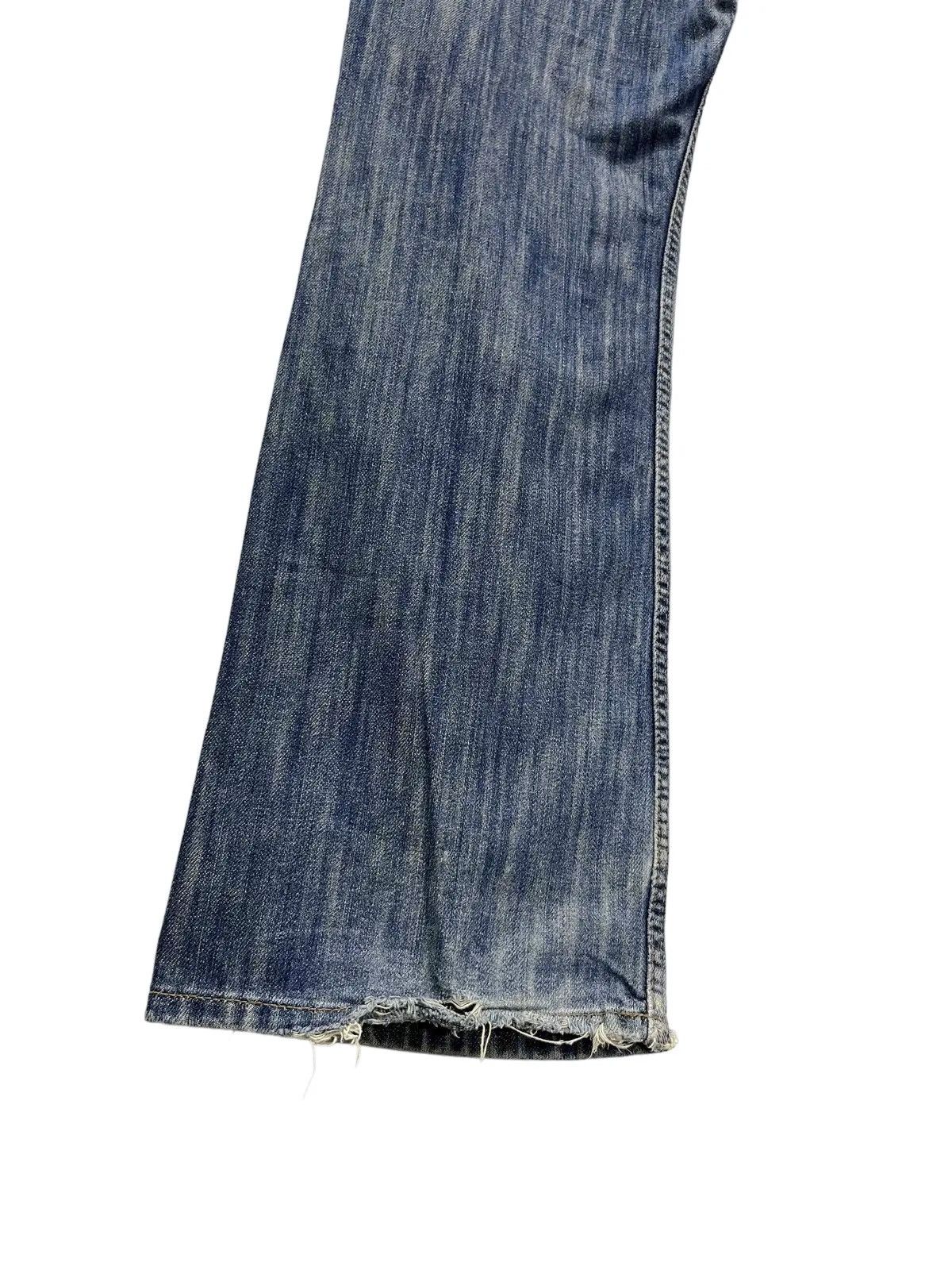 Armani Exchange ARMANI EXCHANGE Boot Leg Distressed Denim Made In USA Size US 32 / EU 48 - 5 Thumbnail