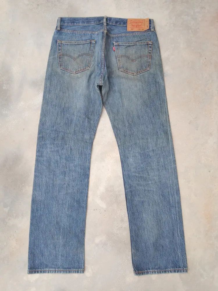 Levi's Vintage Levi's 501 Distressed Jeans 33x32 Size US 33 - 2 Thumbnail